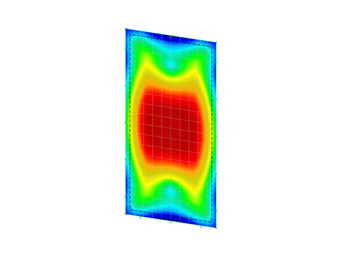 Módulo adicional RFEM RF-GLASS | Cálculo e dimensionamento de superfícies de vidro