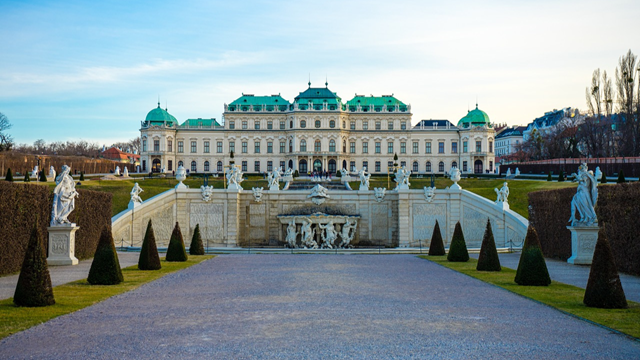 Estilo arquitetónico barroco: pompa, esplendor e drama – o Palácio Belvedere na Áustria
